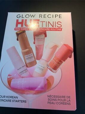 Glow Recipe Hue Tinis Mini Skincare Set - New !